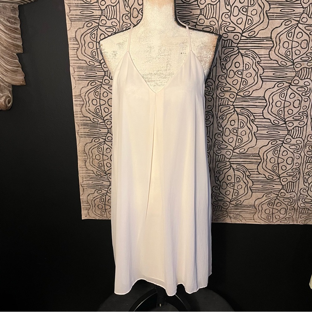 ✨ Alice + Olivia Fierra Y Back Mini Dress